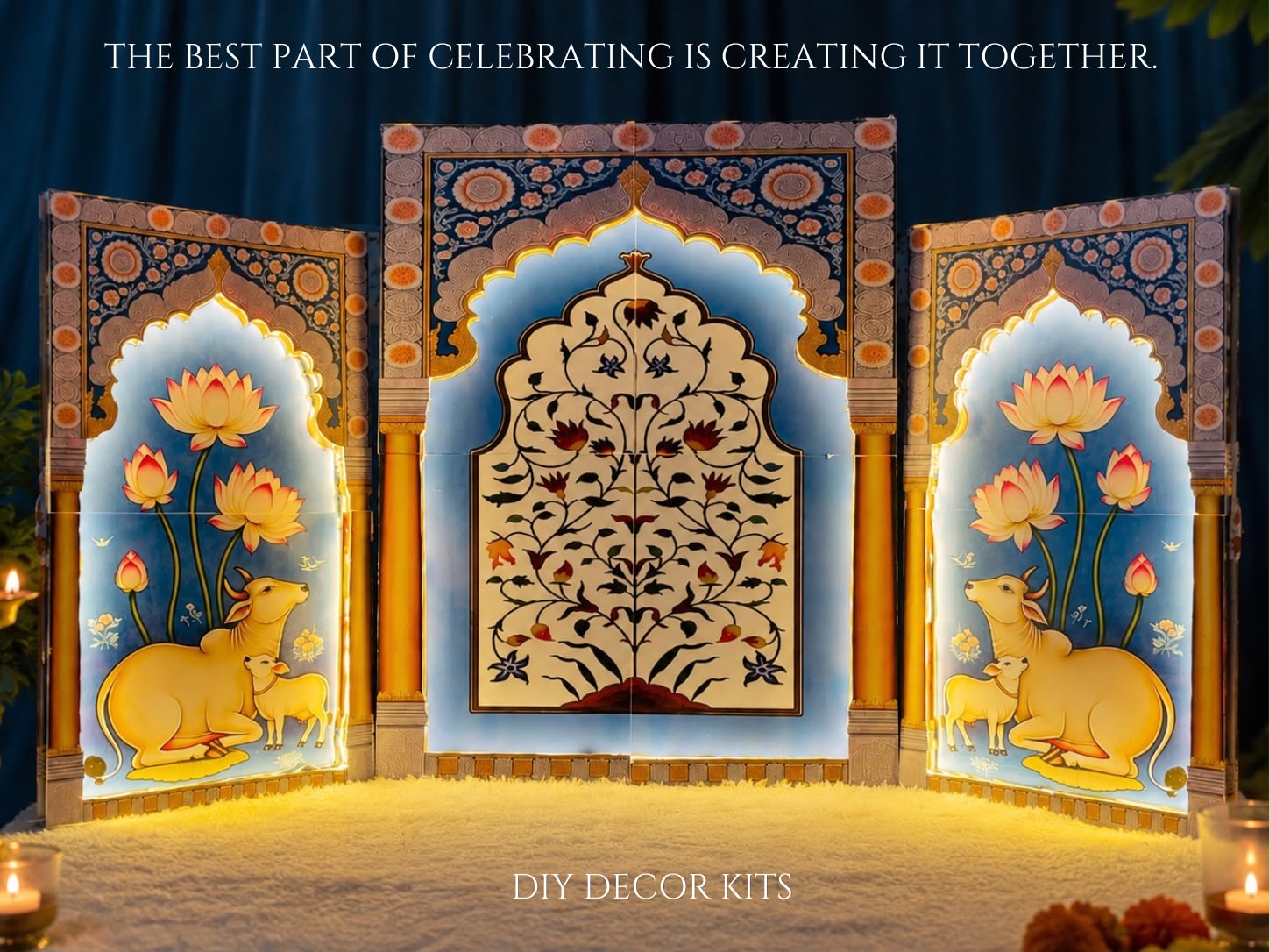 The best part of celebrating is creating it together - DIY Decor Kits